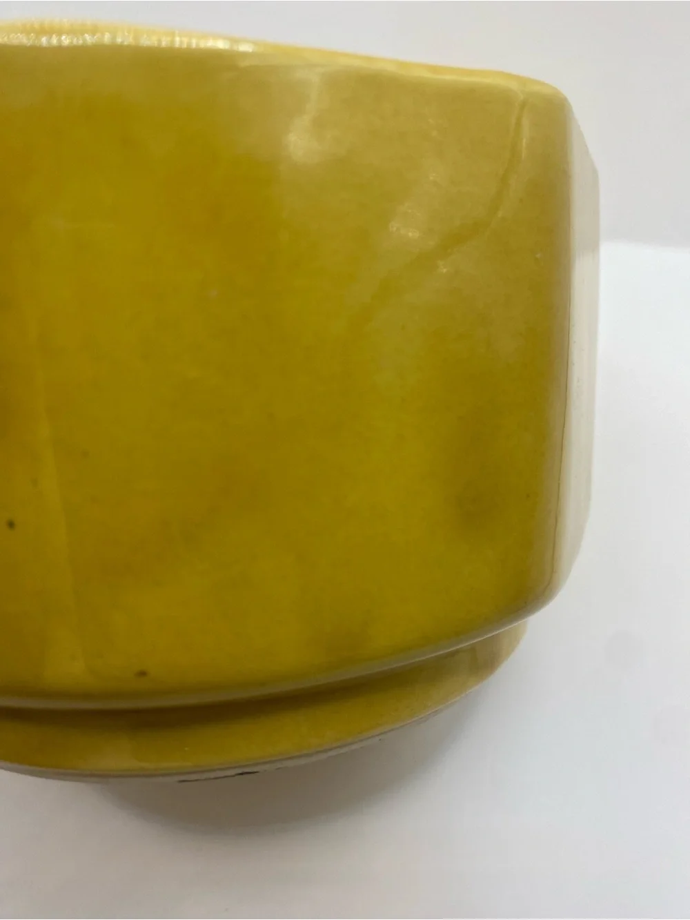 Cookson Pottery (CP) vintage mustard